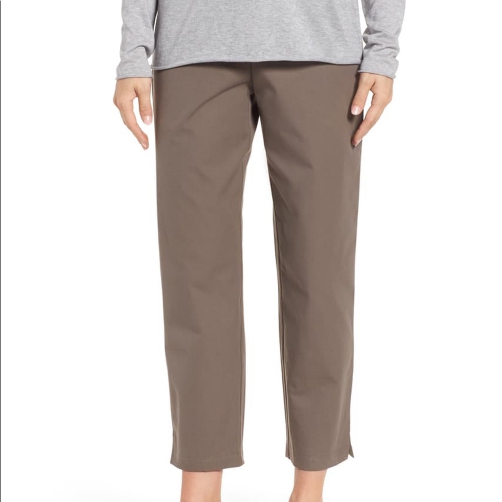 Eileen Fisher Organic Cotton Ankle Pants